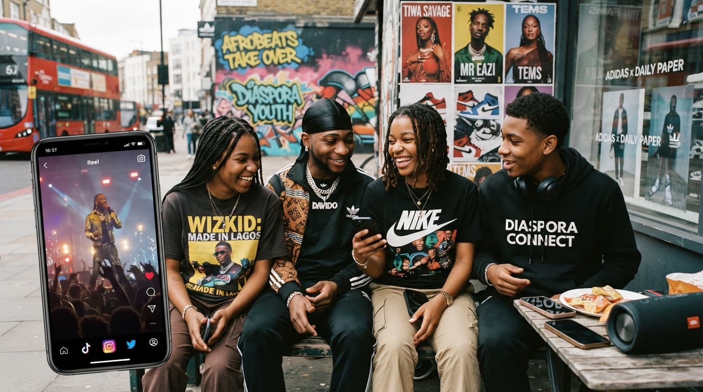 The Influence of Music, Social Media, and Celebrity Culture on African Youth in the Diaspora
